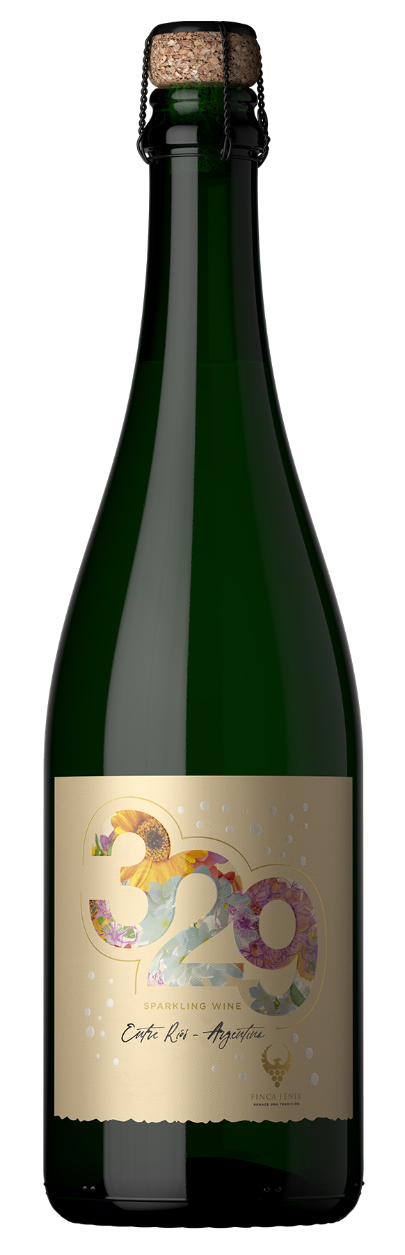 Sparkling 329 Brut 2025 - método champenoise - botella 750 ml