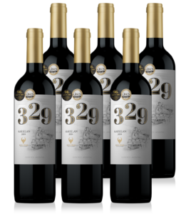 Vino 329 Marselan 2024 - DOBLE ORO y GRAN ORO - caja x 6