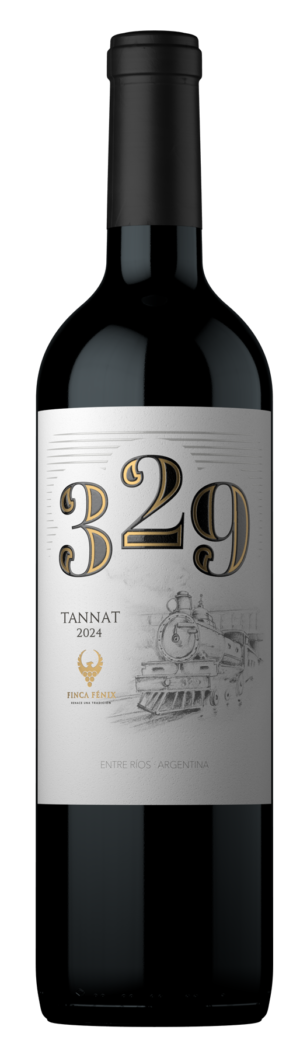 Vino 329 Tannat 2024 - botella 750 ml
